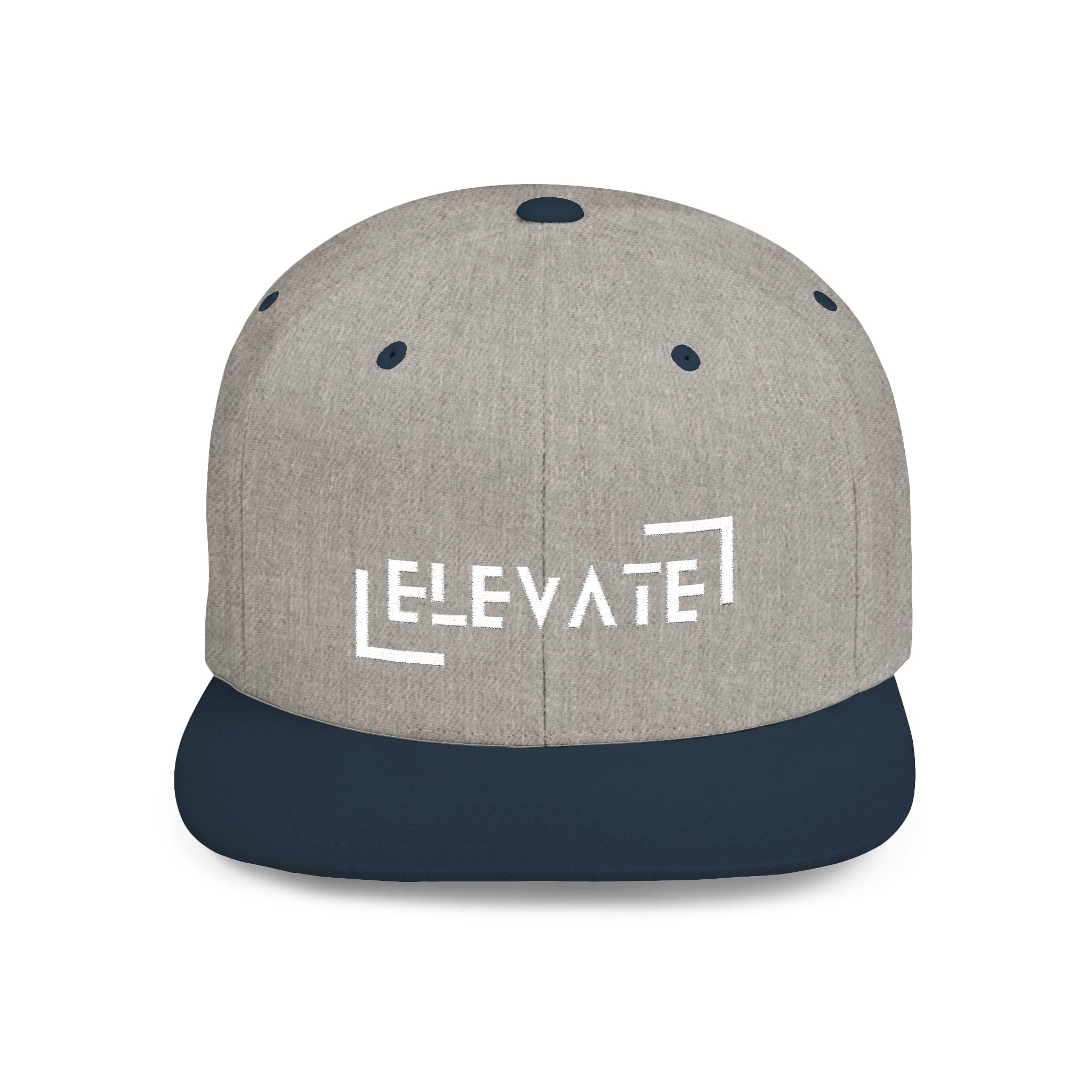 Elevate Flat Bill Snapback Cap - Stylish Streetwear for Everyday Adventures