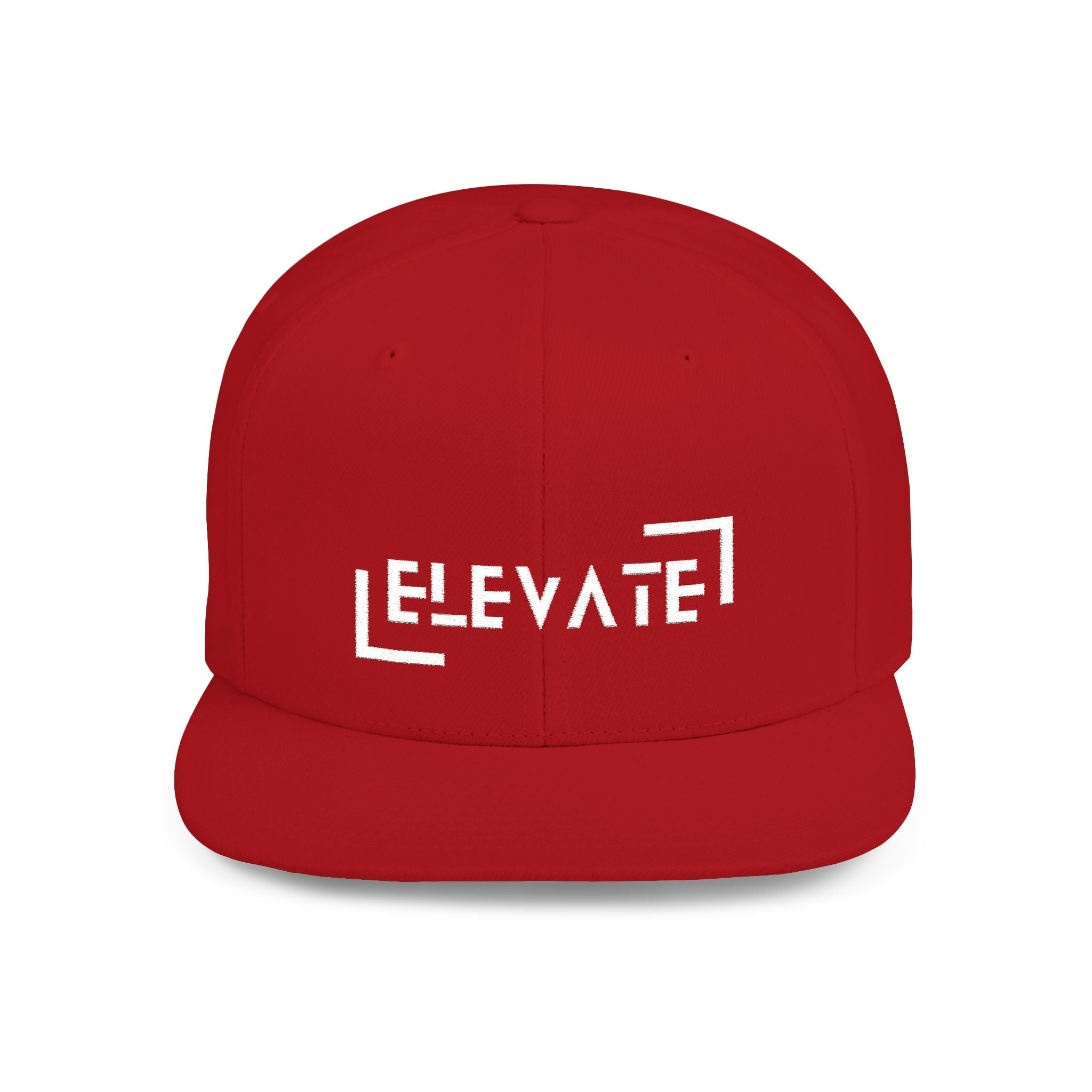 Elevate Flat Bill Snapback Cap - Stylish Streetwear for Everyday Adventures