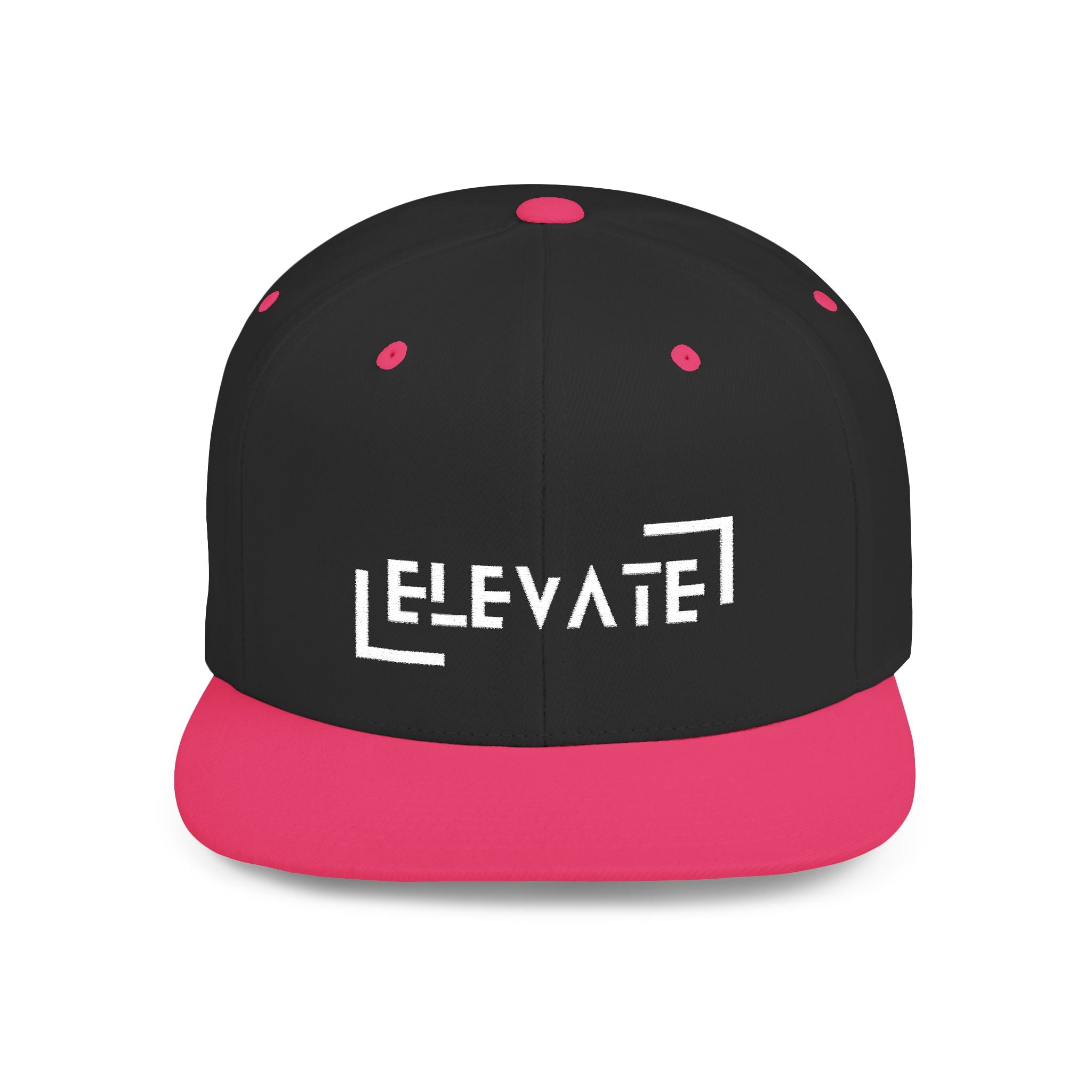 Elevate Flat Bill Snapback Cap - Stylish Streetwear for Everyday Adventures