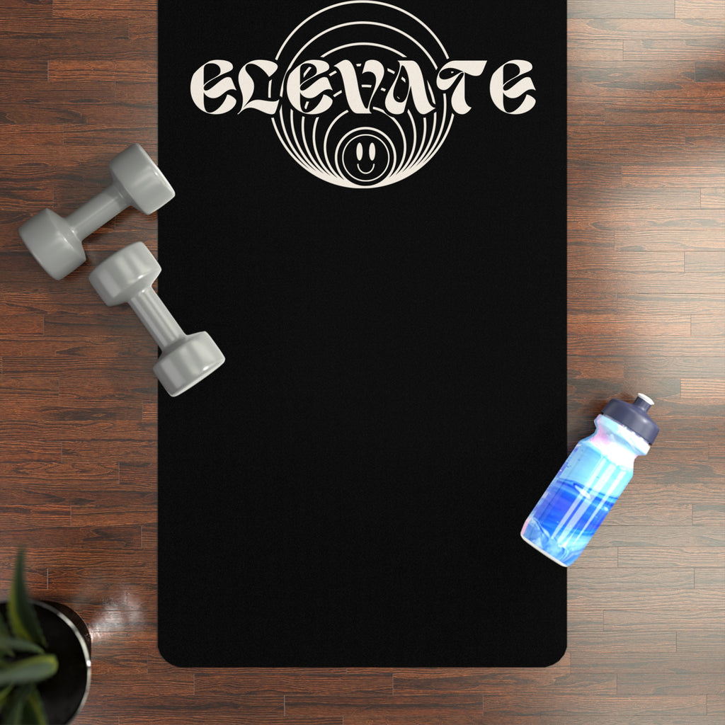 Elevate Rubber Yoga Mat - Non-Slip Fitness Essential for Mindfulness and Wellness