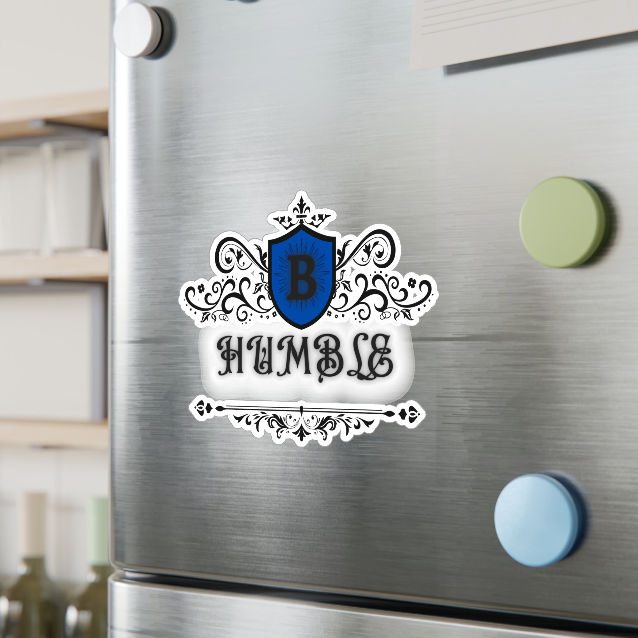 B Humble Motivational Sticker - Waterproof Vinyl Decal for Laptop Water Bottle Car