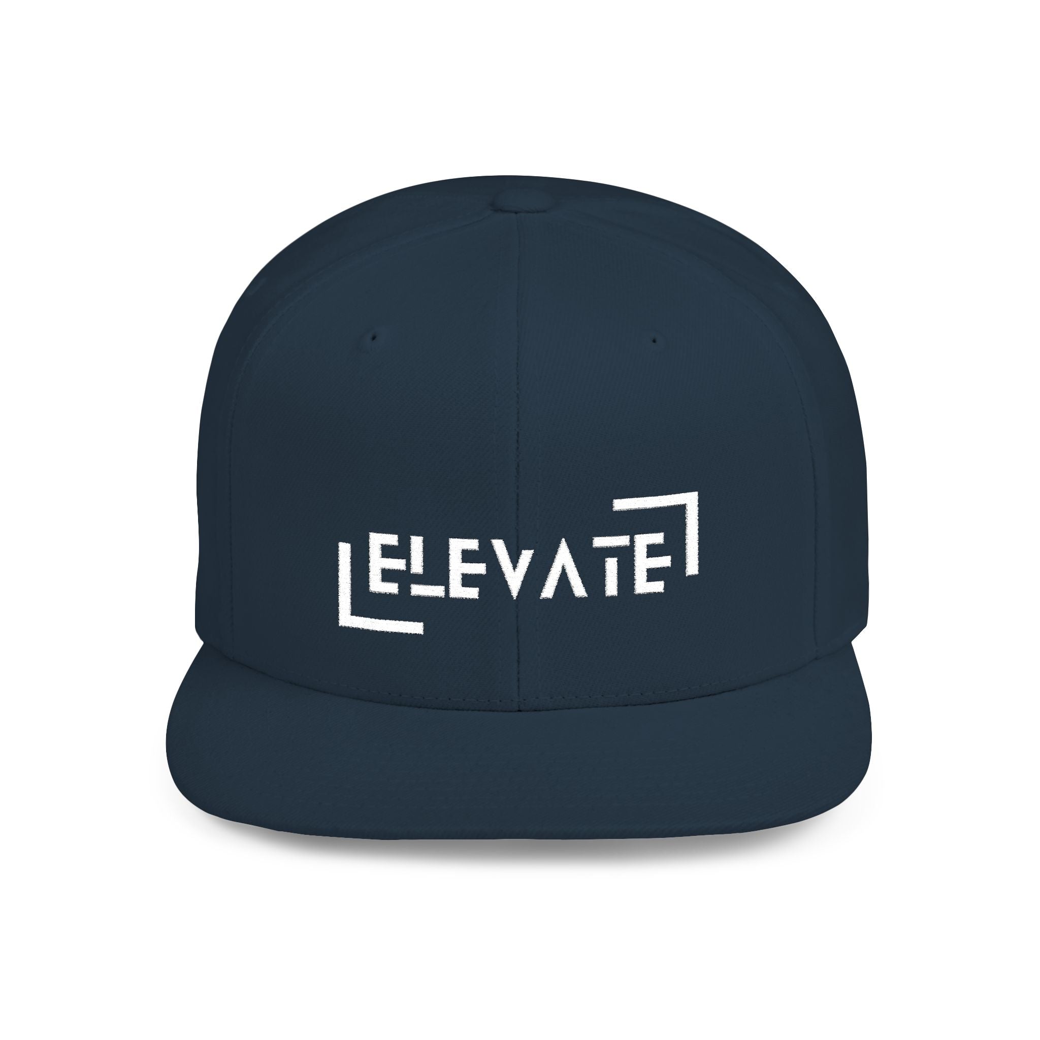 Elevate Flat Bill Snapback Cap - Stylish Streetwear for Everyday Adventures