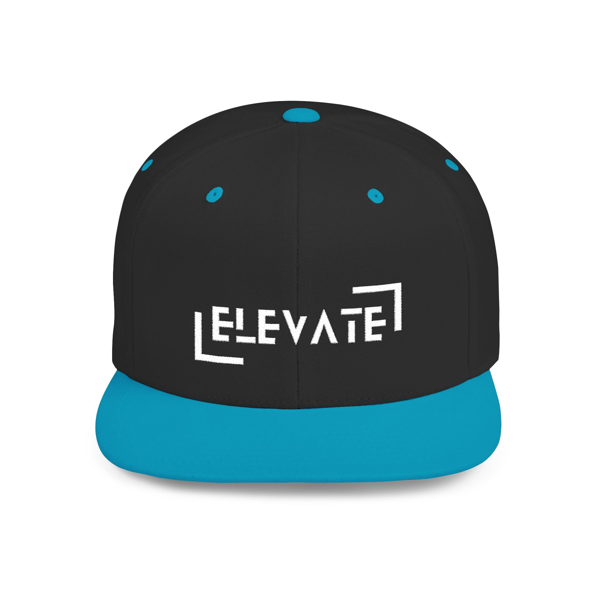 Elevate Flat Bill Snapback Cap - Stylish Streetwear for Everyday Adventures