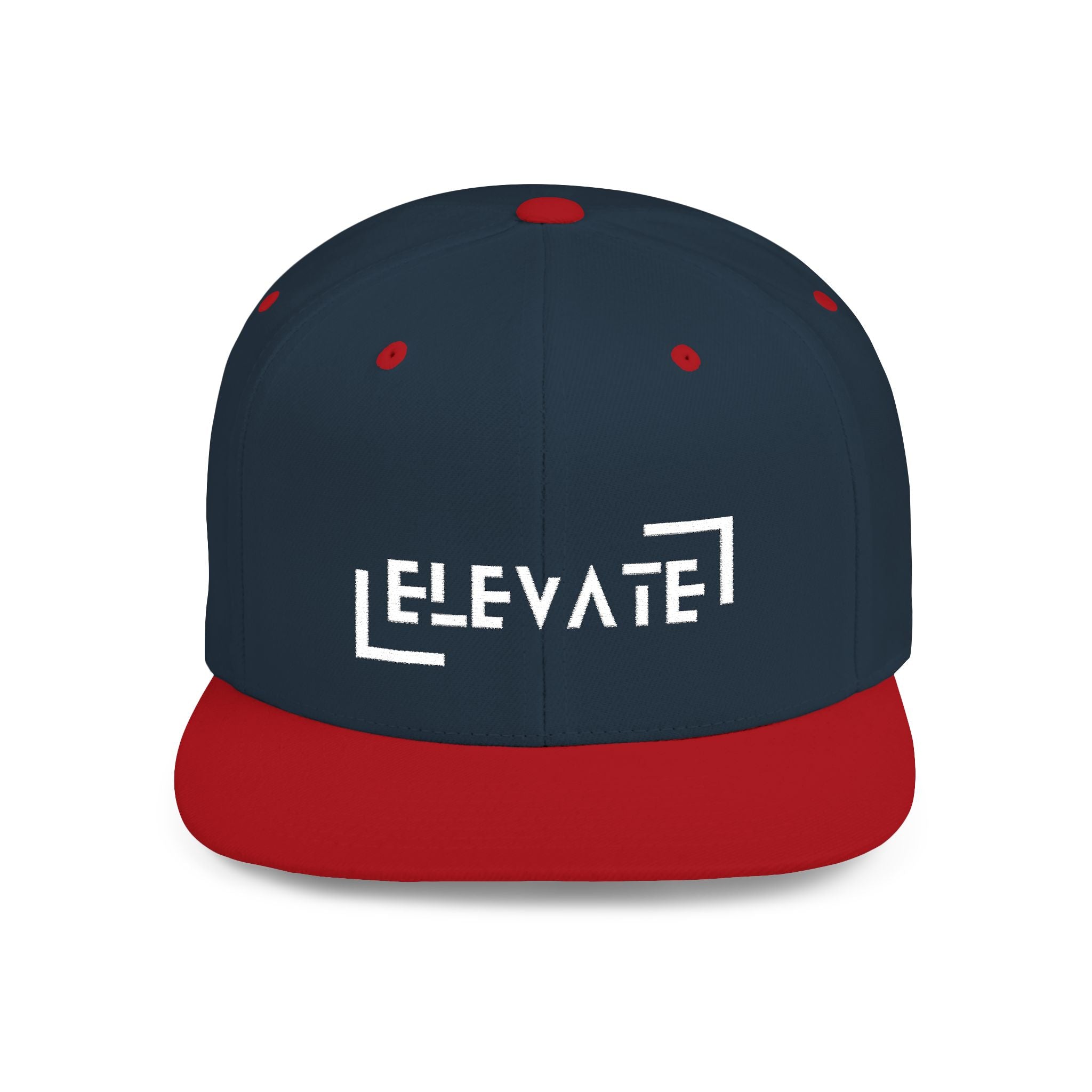 Elevate Flat Bill Snapback Cap - Stylish Streetwear for Everyday Adventures
