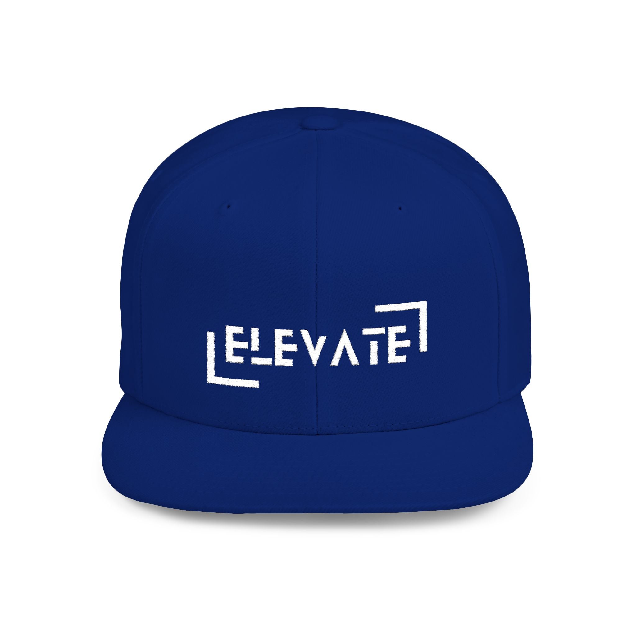 Elevate Flat Bill Snapback Cap - Stylish Streetwear for Everyday Adventures