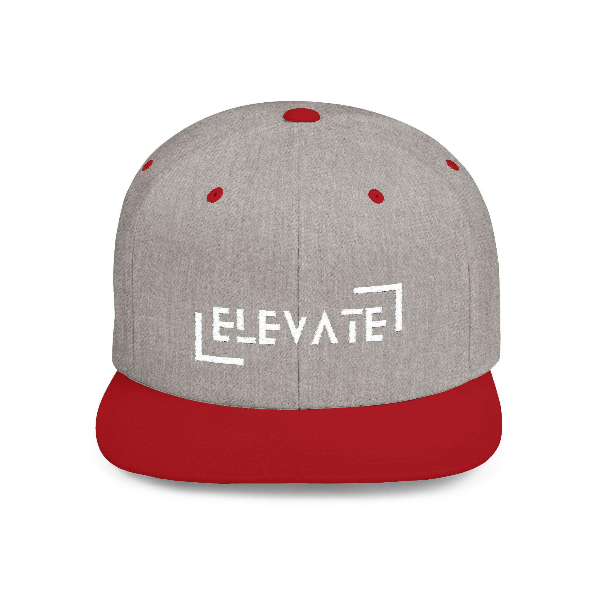 Elevate Flat Bill Snapback Cap - Stylish Streetwear for Everyday Adventures