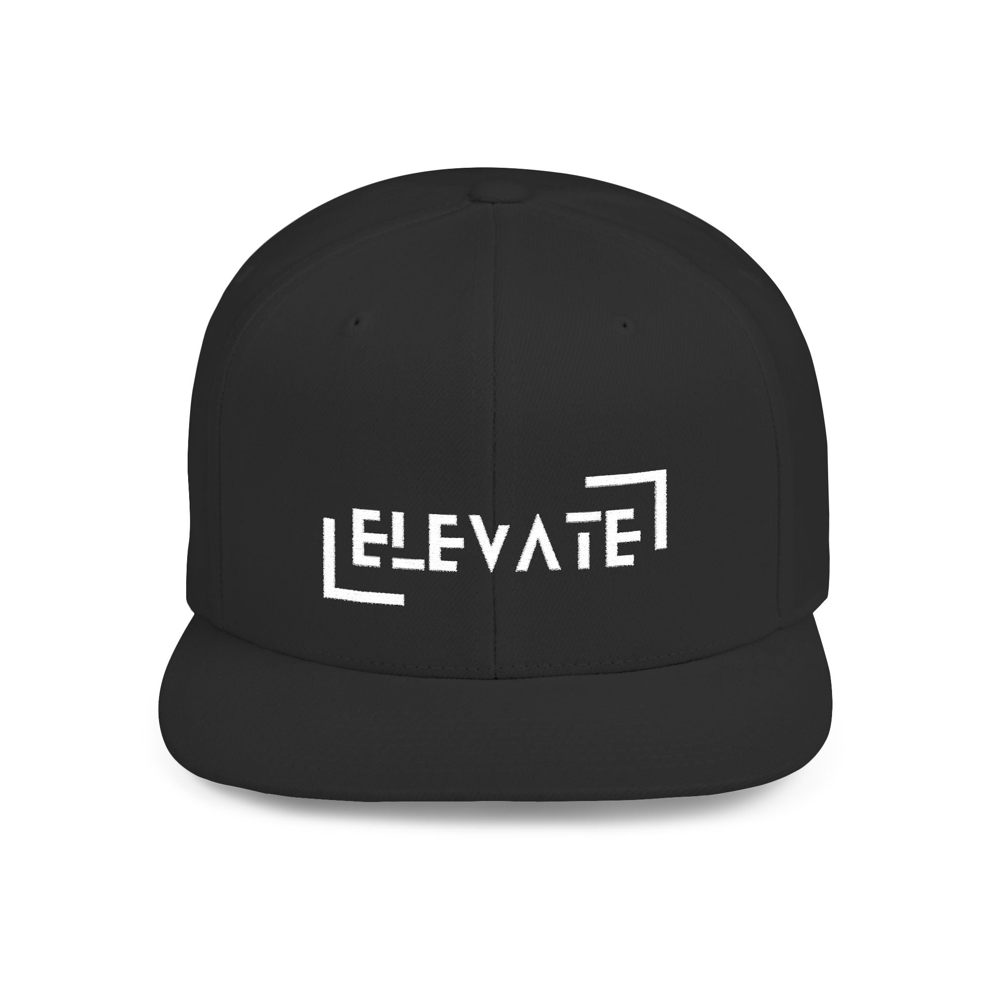 Elevate Flat Bill Snapback Cap - Stylish Streetwear for Everyday Adventures