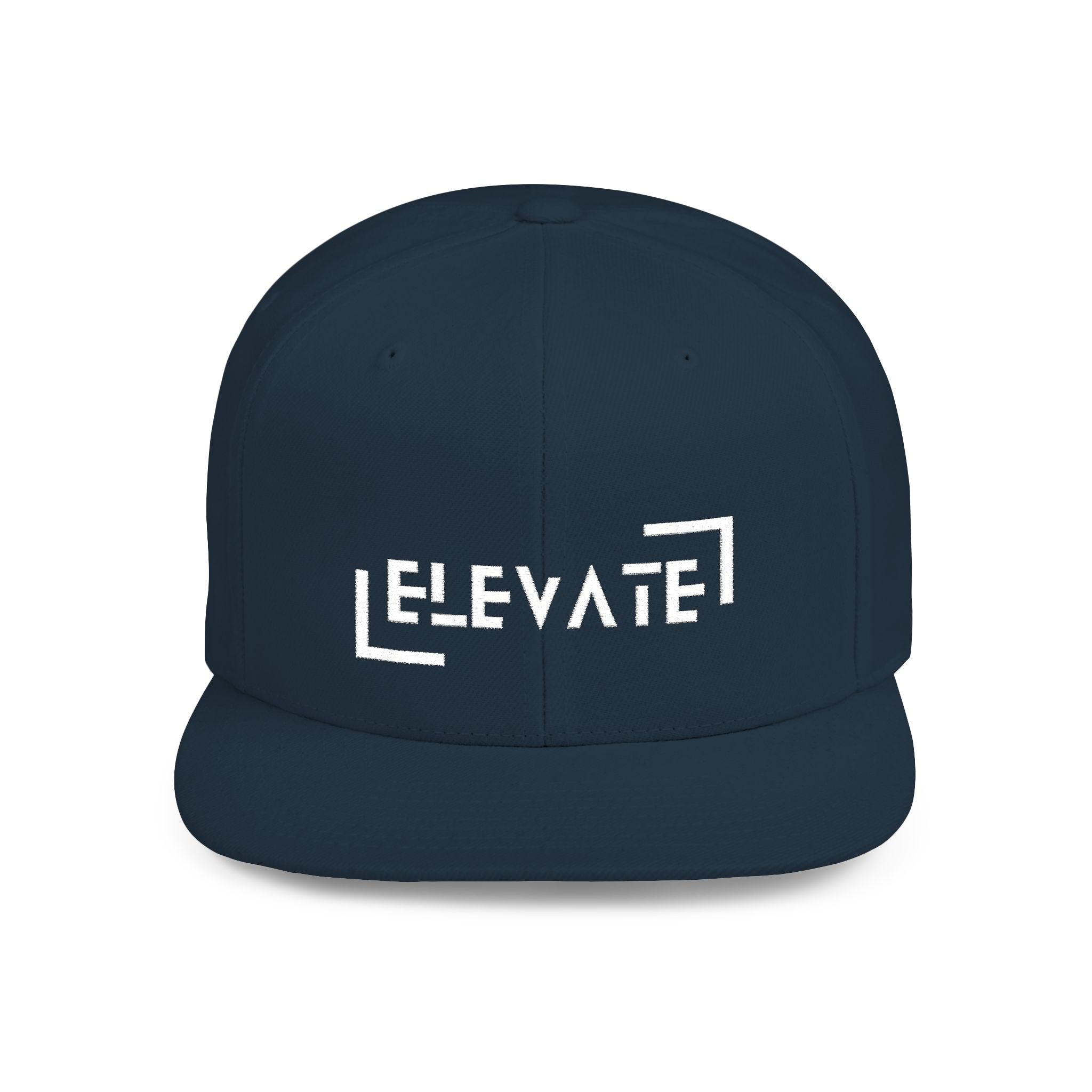 Elevate Flat Bill Snapback Cap - Stylish Streetwear for Everyday Adventures