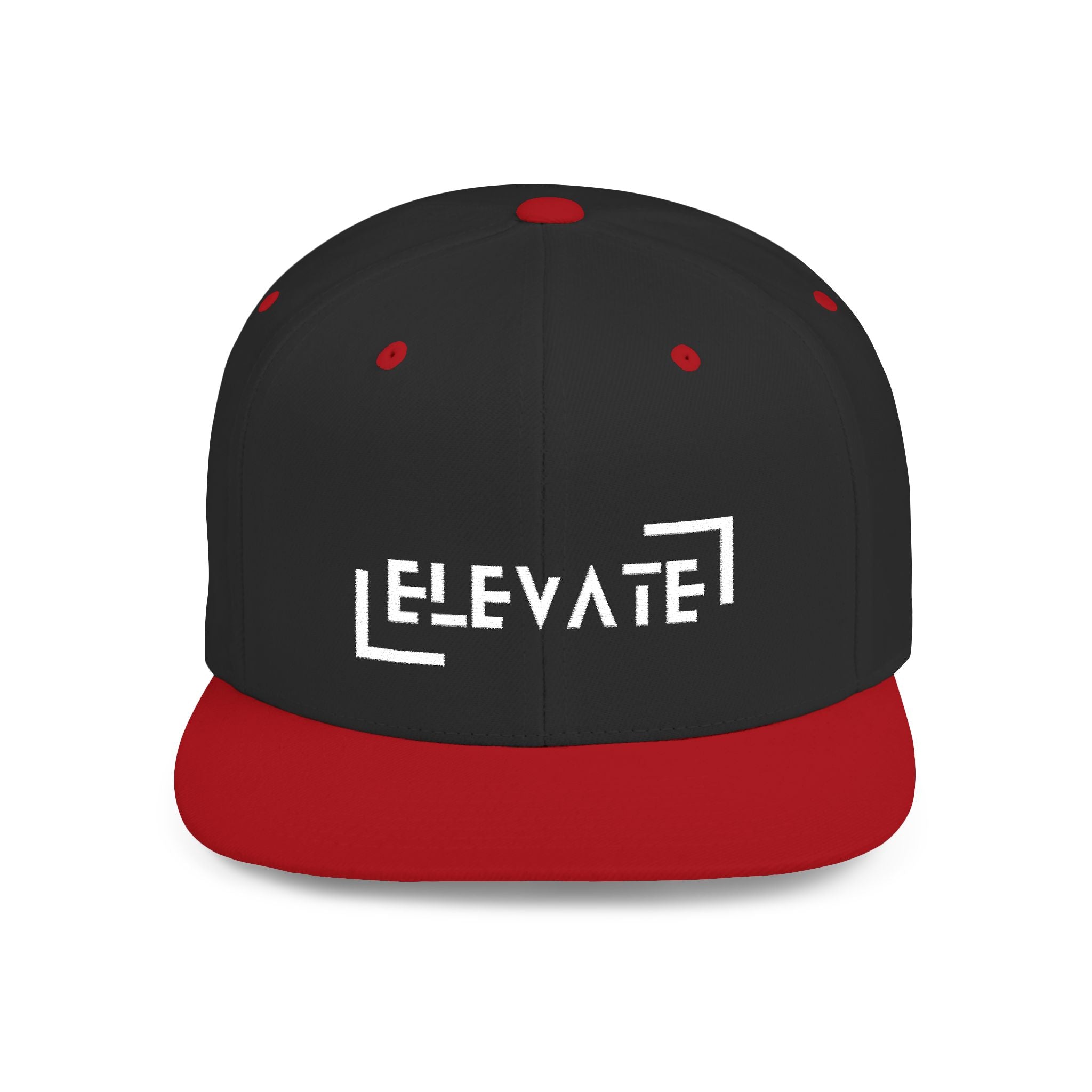 Elevate Flat Bill Snapback Cap - Stylish Streetwear for Everyday Adventures