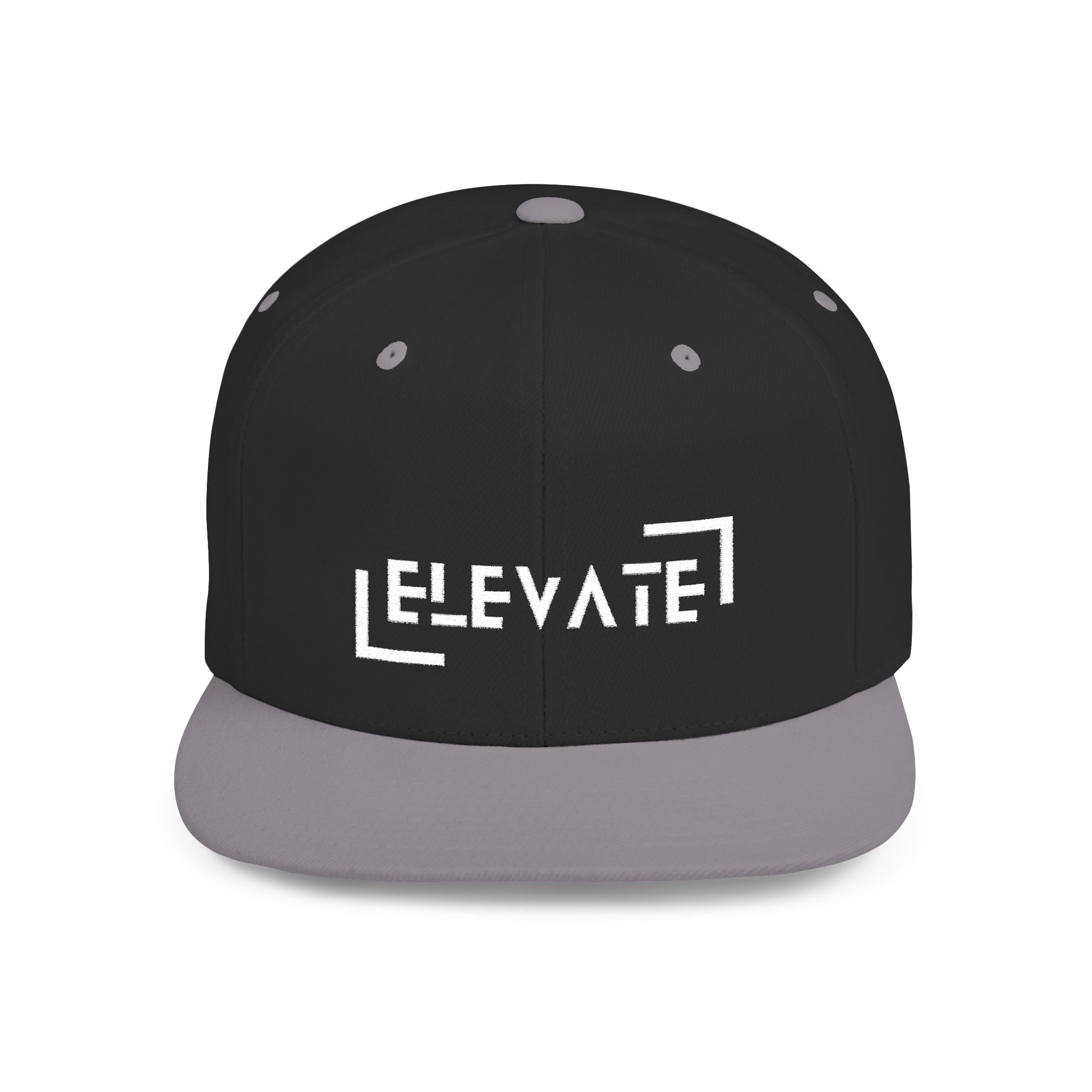 Elevate Flat Bill Snapback Cap - Stylish Streetwear for Everyday Adventures